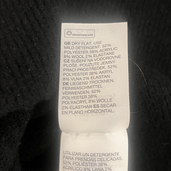 & Other Stories Black Turtleneck Sweater - Picture 3 of 5